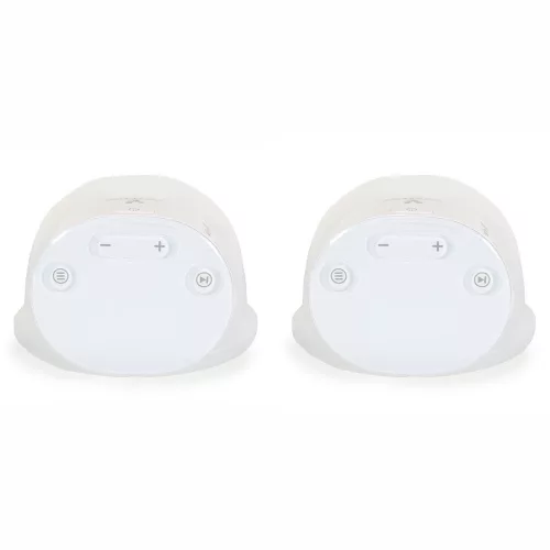 ELIRIA DUO Freihändige Milchpumpe für unter den Pullover, 2 Tanktops, WEISS