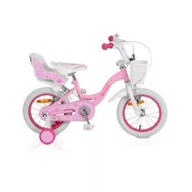 BYOX FLOWER PINKY Kinderfahrrad 14 Mädchen PINK