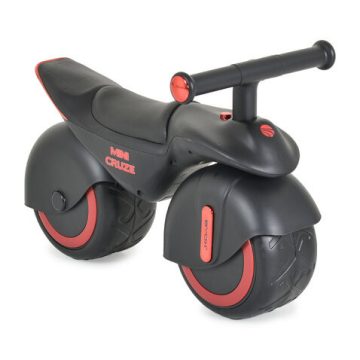   MINI CRUZE futóbicikli, ráülős járgány, kismotor,  zenélő, óriás kerekekkel FEKETE
