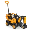 BUMBLEBEE ráülős akkus vezethető kotrógép 50kg-ig SÁRGA/FEKETE