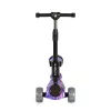 RUMBLE-Scooter mit Sitz, wandelbar LILA/SCHWARZ