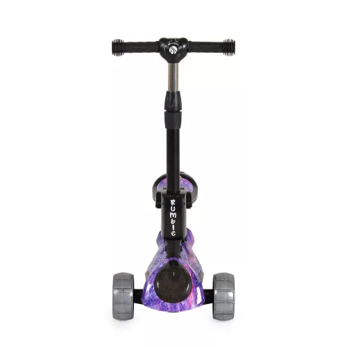 RUMBLE-Scooter mit Sitz, wandelbar LILA/SCHWARZ