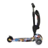 RUMBLE-Scooter mit Sitz, wandelbar, farbig/schwarz