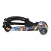 RUMBLE-Scooter mit Sitz, wandelbar, farbig/schwarz