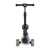 RUMBLE-Scooter mit Sitz, wandelbar, farbig/schwarz