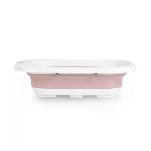 COMO faltbare Badewanne mit Gestell und Wickeltisch PINK