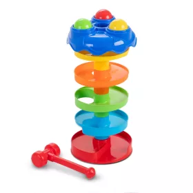 PILSAN Plastikballfeld mit 3 Bällen und Hammer