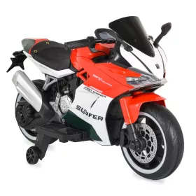 Električni skuter BO Surfer, do 20 kg, 2 motora, CRVENI