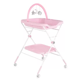 CROCO multifunktionaler, faltbarer Wickeltisch PINK
