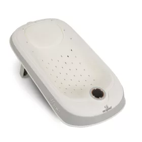 HAVANA Babybadewannenhalter mit Wasserthermometer WEISS