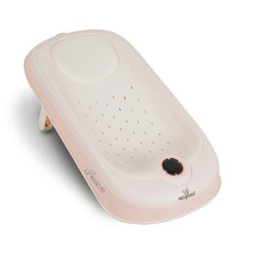 HAVANA babatartó kádba vízhőmérővel PINK