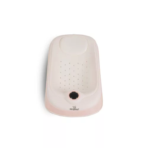 HAVANA Babytrage für die Badewanne mit Wasserthermometer PINK