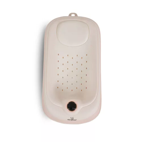 HAVANA Babytrage für die Badewanne mit Wasserthermometer PINK
