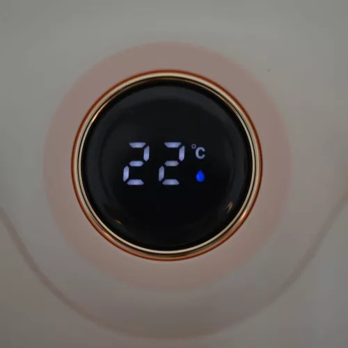 HAVANA Babytrage für die Badewanne mit Wasserthermometer PINK