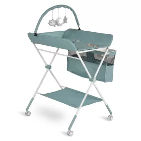 KASKADA Wickeltisch mit Spielbrücke und Stauraum MENTA