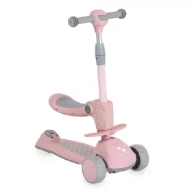 CHECKMATE Scooter mit Sitz, umrüstbar bis 50 kg, PINK