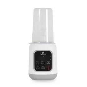   MELLOW 4-in-1 Babyflaschenwärmer, Sterilisator mit Warmhaltefunktion, WEISS