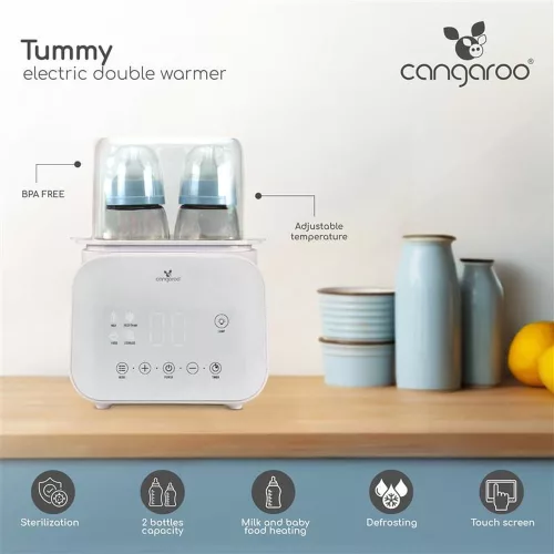 TUMMY Babyflaschenwärmer mit Auftaufunktion