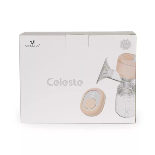 CELESTE elektrische Milchpumpe mit 180-ml-Tank und USB-Ladegerät