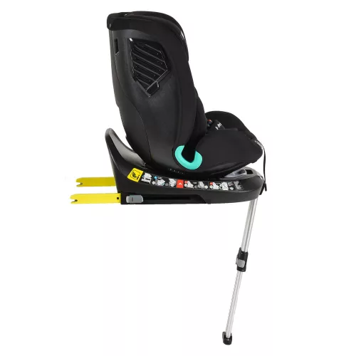 i-PROTECT autós ülés 40-150cm támasztólábbal 360 forgatható FEKETE