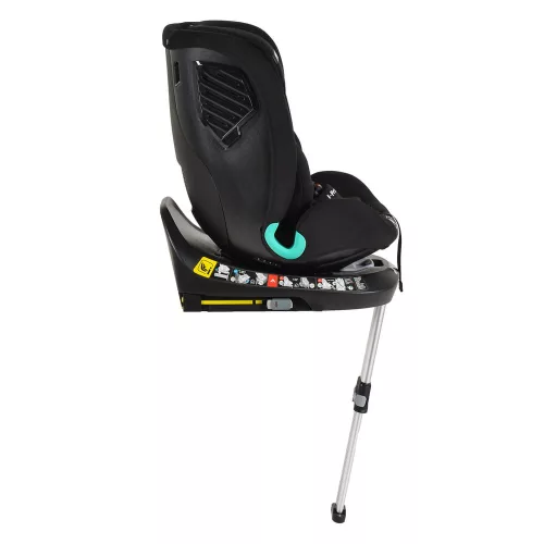 i-PROTECT autós ülés 40-150cm támasztólábbal 360 forgatható FEKETE