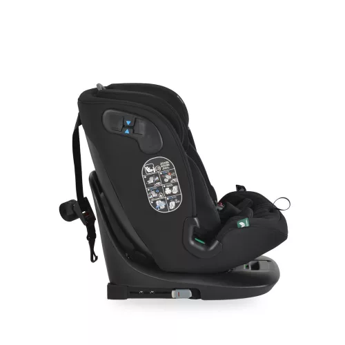 GTS prémium autós ülés 40-150cm SPS, 360fokban forgatható FEKETE