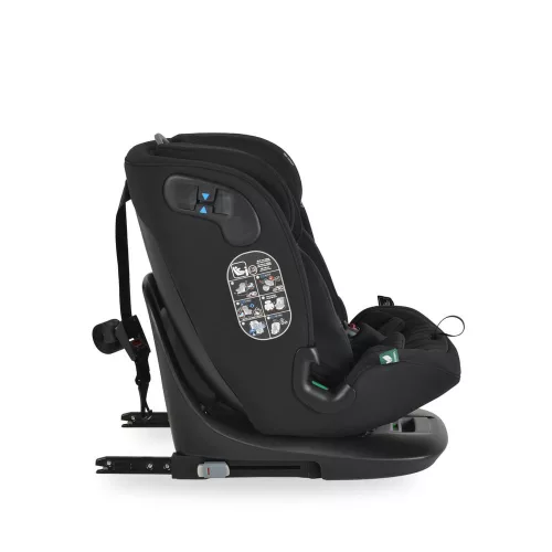 GTS prémium autós ülés 40-150cm SPS, 360fokban forgatható FEKETE