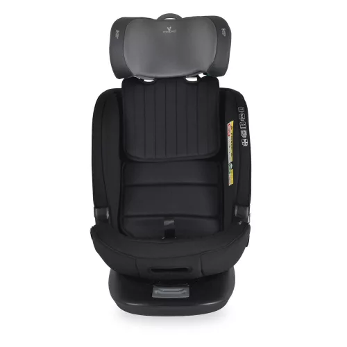 GTS prémium autós ülés 40-150cm SPS, 360fokban forgatható SZÜRKE