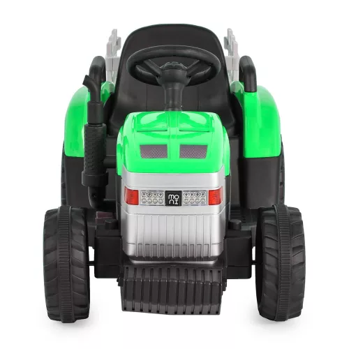 Električni traktor BO DALLAS s prikolicom 12V 140cm ZELENI