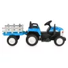 Električni traktor BO DALLAS s prikolicom 12V 140cm PLAVI