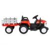 BO DALLAS električni traktor s prikolicom 12V 140cm CRVENI