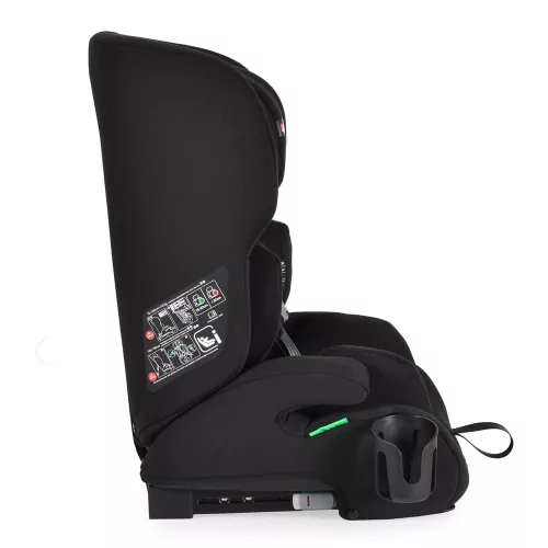 TRIP autosjedalica 76-150 cm CRNA