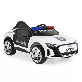 Audi RS e-tron 717 Polizei, elektrisches Polizeiauto, WEISS