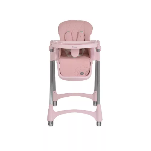 RICO Multi-Hochstuhl ohne unteren Korb, faltbar, PINK