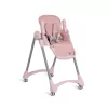 RICO Multi-Hochstuhl ohne unteren Korb, faltbar, PINK