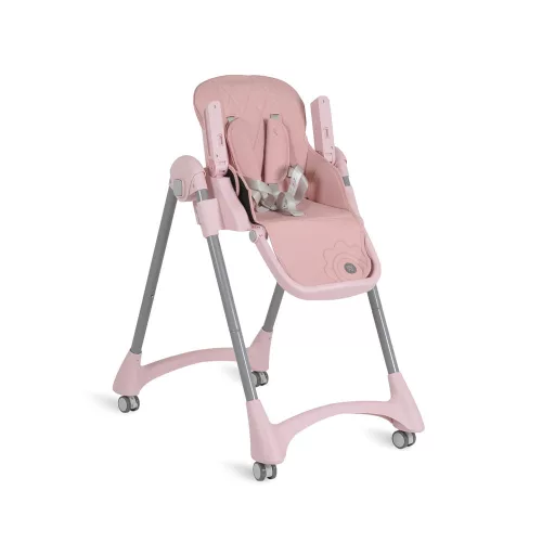 RICO Multi-Hochstuhl ohne unteren Korb, faltbar, PINK