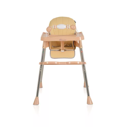 CENTURY Hochstuhl mit Spielbrücke aus Kunststoff, Beige