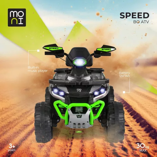 Električni quad BO Speed ​​s motorom 4X25W ZELENI