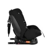 i-MAXX autós ülés,  isofix, forgatható, 2 plüss+párna 40-150cm FEKETE
