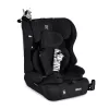 ROCK autós ülés 76-150cm, 2játékkal, pohártartó, belső öv, isofix nélkül FEKETE