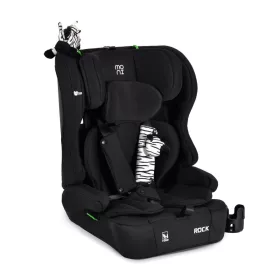   ROCK autós ülés 76-150cm, 2játékkal, pohártartó, belső öv, isofix nélkül FEKETE
