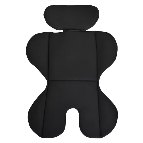 ROCK autós ülés 76-150cm, 2játékkal, pohártartó, belső öv, isofix nélkül FEKETE