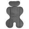 ROCK autós ülés 76-150cm, 2játékkal, pohártartó, belső öv, isofix nélkül SZÜRKE