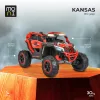 Električni UTV automobil BO KANSAS s 4 motora, crveni