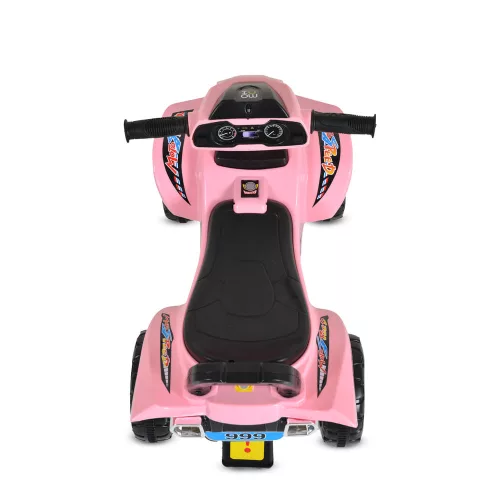 NO FEAR kleines Aufsitzquad aus Kunststoff, PINK