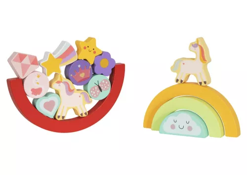 MONI 2IN1 balance puzzle Unicornis SZIVÁRVÁNY