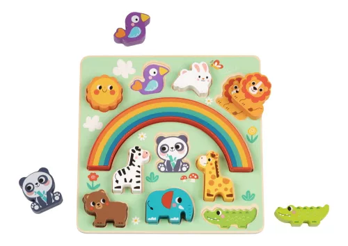 MONI 2IN1 balance puzzle ÁLLATOS/ANIMALS