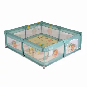   GAMEZONE ogradica za igru ​​sa sklopivom podlogom, 60 loptica 180x200 MENTA