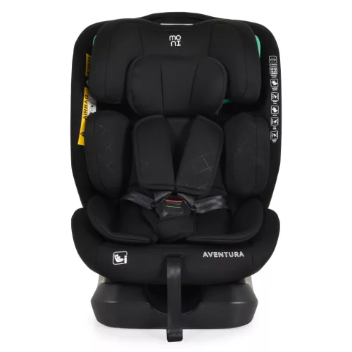 AVENTURA autosjedalica s nagibom 40-150 cm CRNA
