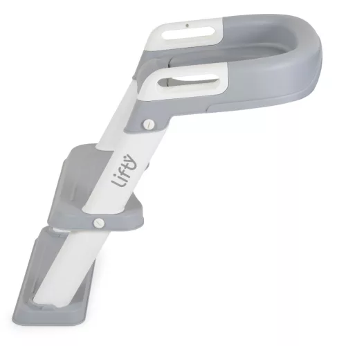 LIFTY Stufen-WC schmaler mit Haltegriff GRAU